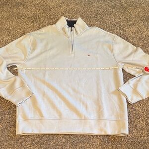 Tommy Hilfiger Light Blue Quarter-Zip Sweatshirt
